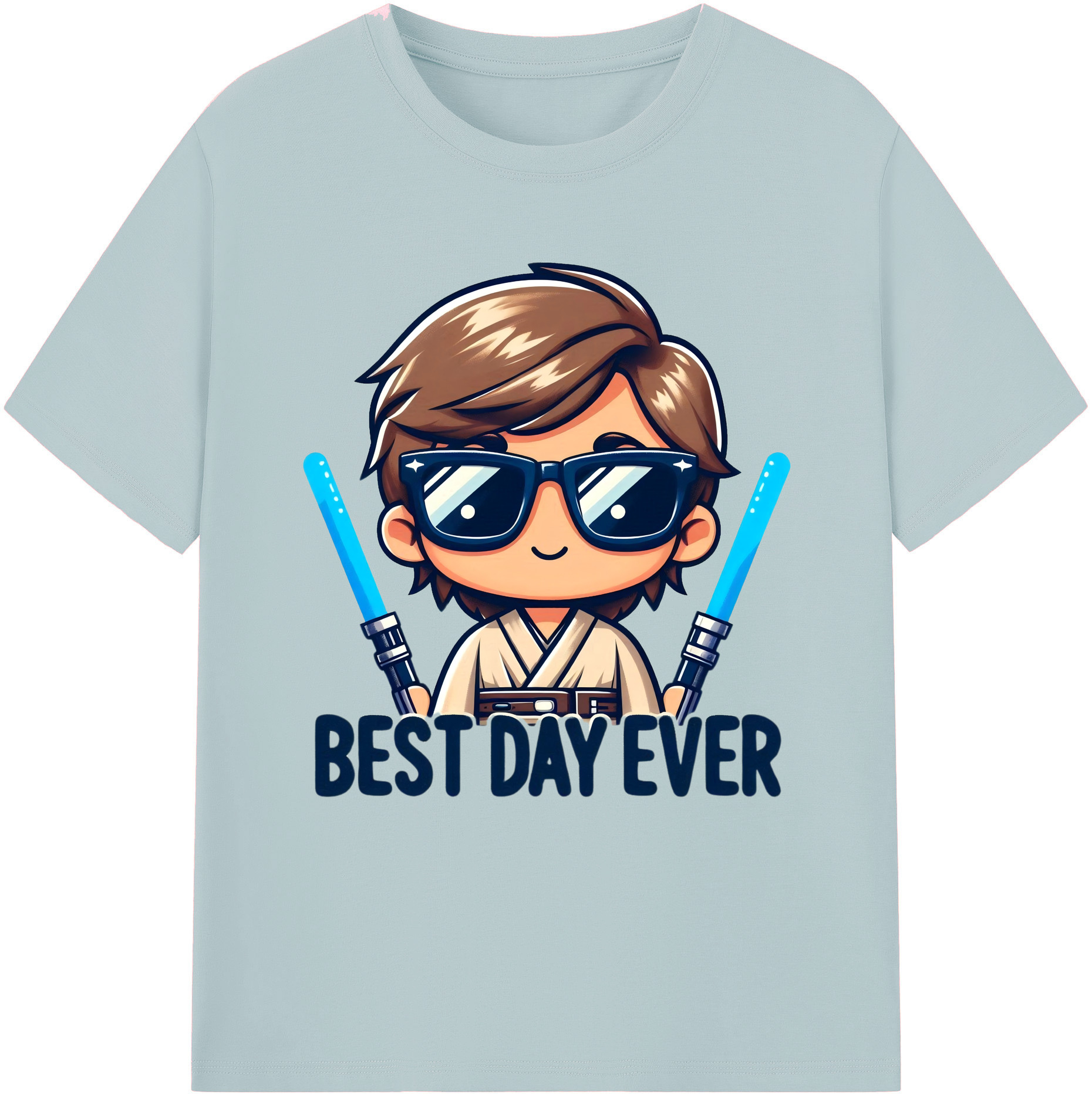 （画像用） スター・ウォーズ Star Wars 綿100％半袖Tシャツ（フロントプリント）
